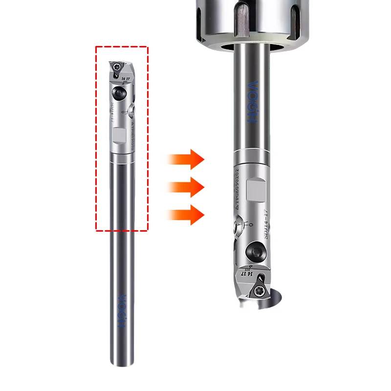 VOGH RBH EWN SDJ high-precision boring tool holder SDJ08 SDJ10 SDJ12 SDJ14 SDJ16 SDJ25 EWN20 EWN25 LBK boring tool head holder