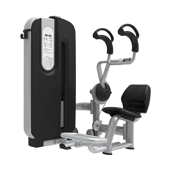 

Gym Fitness Equipment Abs Crunch Abdominal Oblique Trainer Muscle Exercise Seated Abdominal Crunch Machine