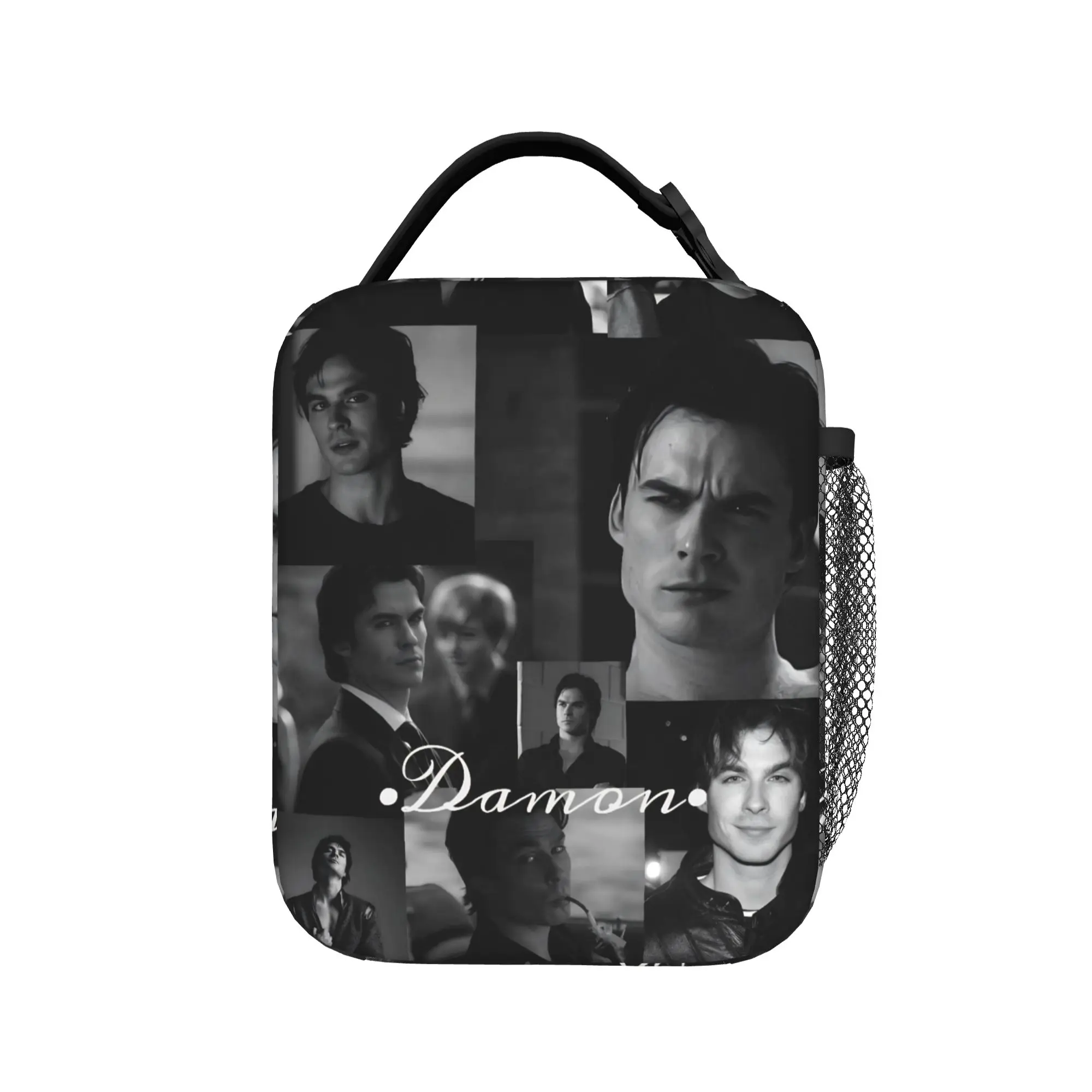 The Vampire Diaries Resuable Movie Lunch Bag Funny Outdoor Picnic Lunch Box Designer Portable Thermal Lunch Bags