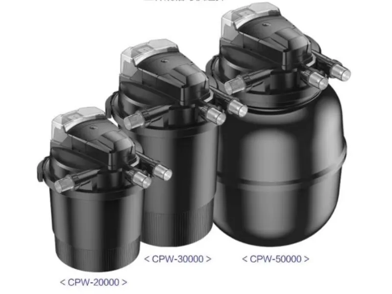 

Control cpw filter series fish pond koi pond filter external filtration equipment