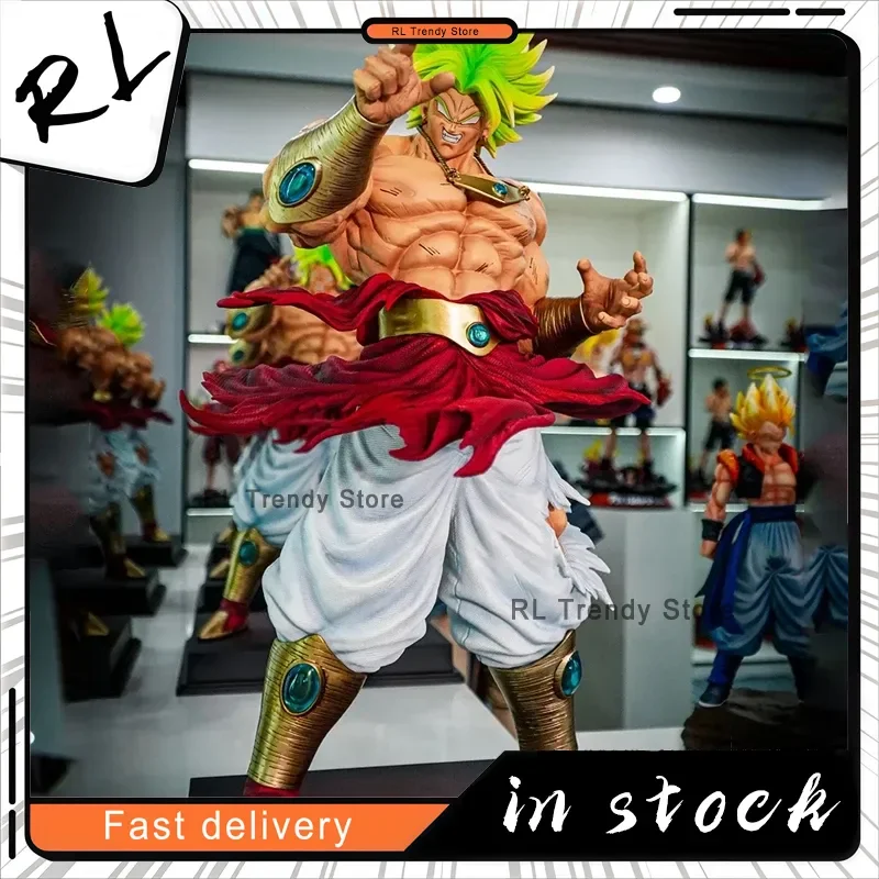 

50CM Jt Statue Dragon Ball Z Figurine Brolly Statue Anime Collectible High-End Model Toy Gift For Fans Of Japanese Animation