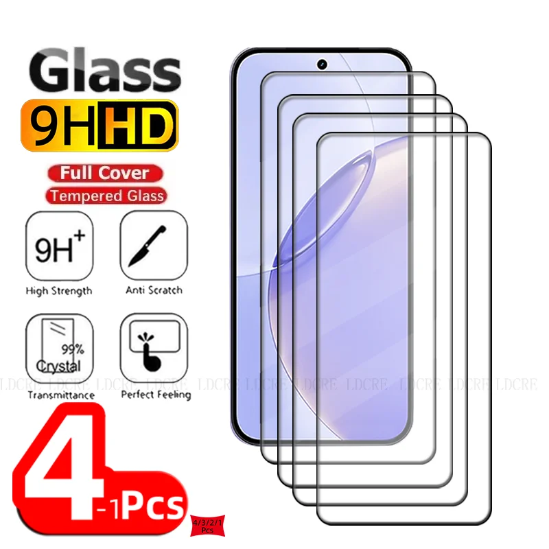 

1/2/3/4Pcs For Realme 16T Glass Realme 16T Tempered Glass Phone Protective Full Cover Glue 9H HD For Screen Protector Realme 16T
