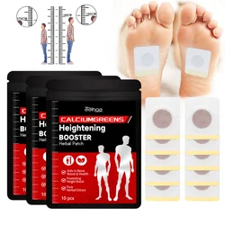 Grow Taller Foot Patches Height Growth Hormone Enhancer Plaster Bone Strength Calcium Vitamin D Supplements for Adults Teenager