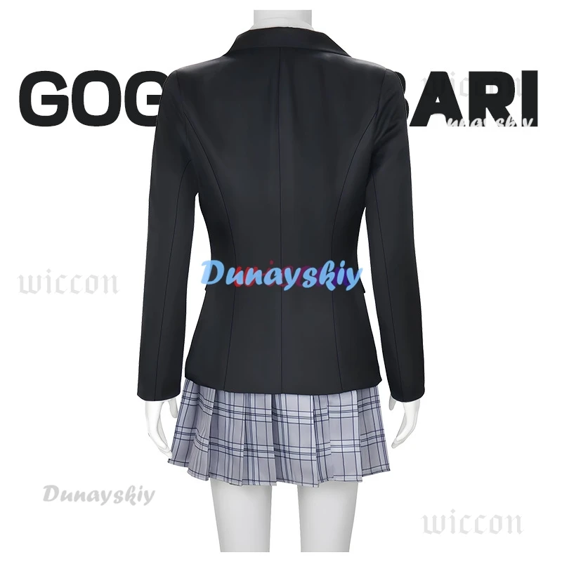 Halloween Gogo Yubari Cosplay Black Uniforms The Movies Kill Vol.1 Bill Costume Gogo's School JK Skirts Halloween For Woman