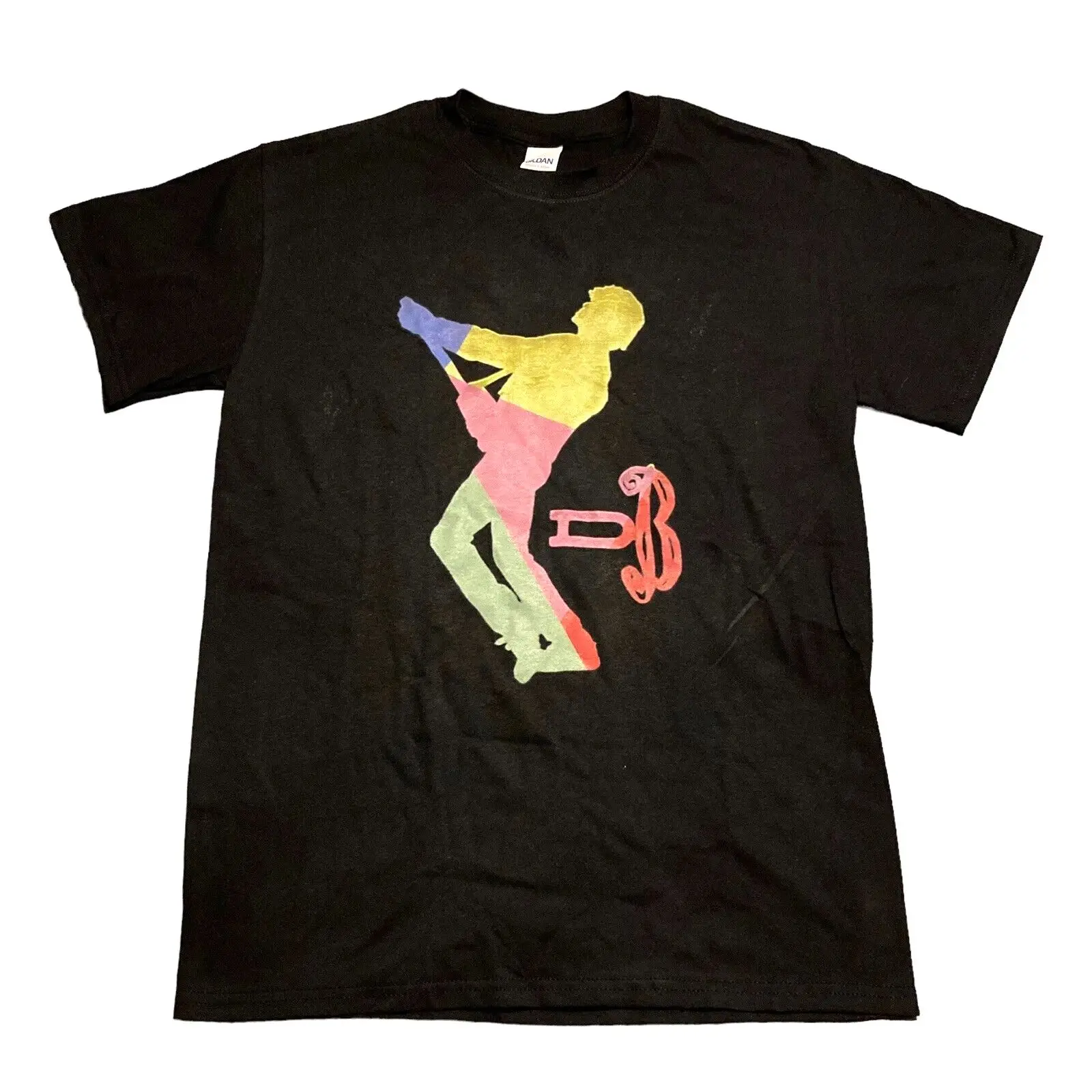 Punk Rock Y2k Print T-Shirt 987 David Bowie The Glass Spider Tour T-Shirt Streetwear Klassisches Lässiges Lockeres T-Shirt Unisex