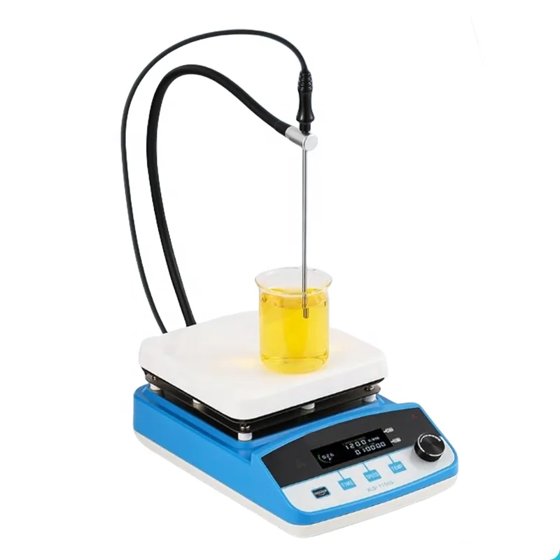 

Strong Magnetic Field Digital Display Hotplate Stirrer Stainless Steel Ceramic Coated Countertops for Lab Supplies