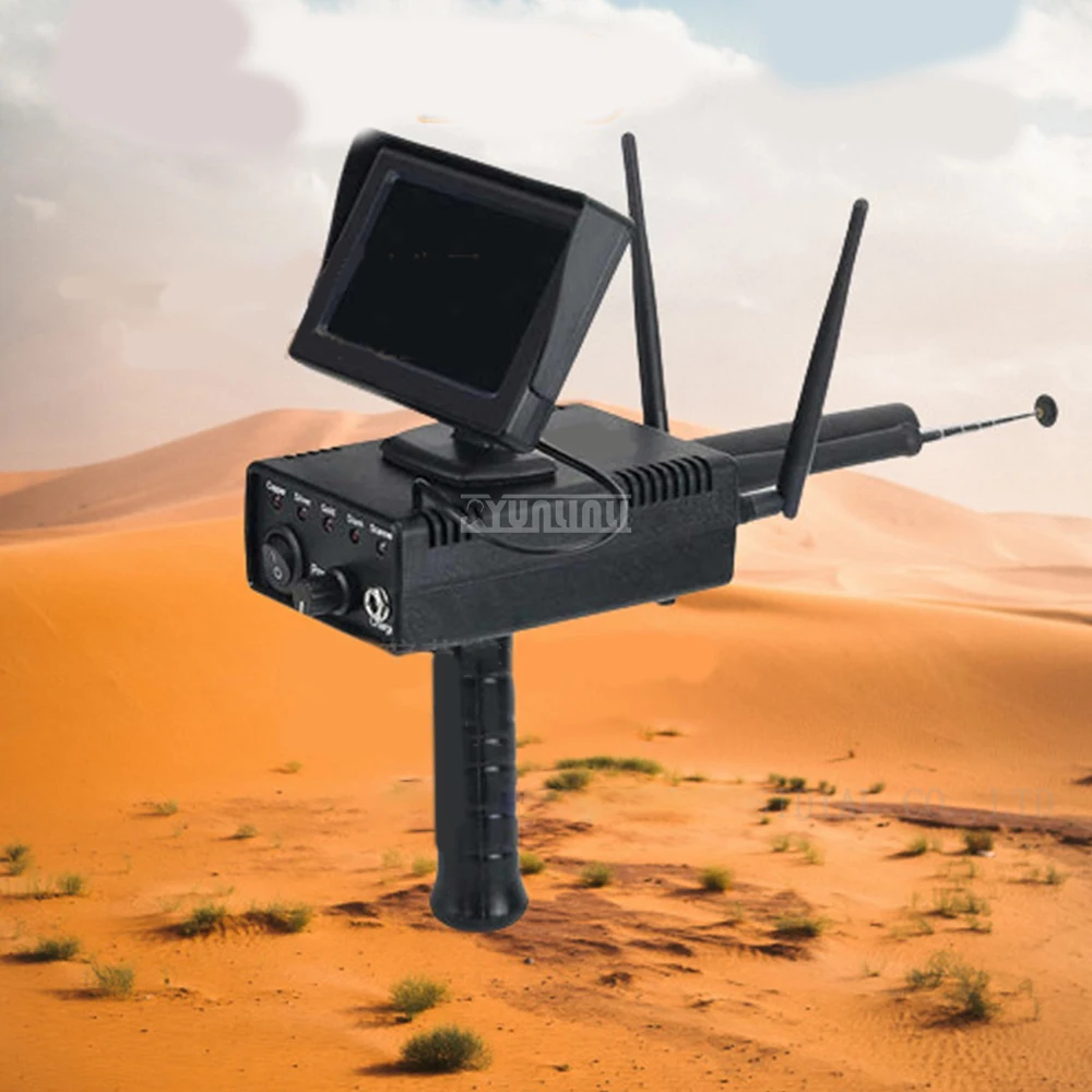 High Accuracy Professional Underground Metal Detector LCD Metal Detector Search range 800m, exploration depth 14m