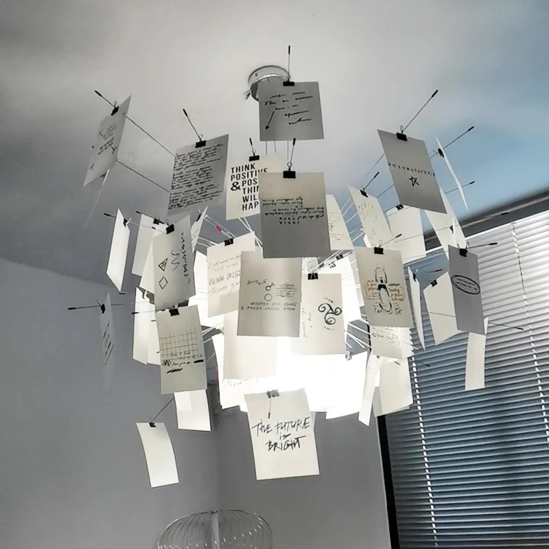 Ingo Maurer Zettel'z Pendant Lamp 4