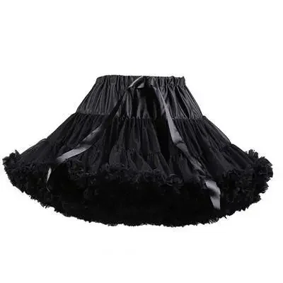 Petticoats Short Wedding Bridal Crinoline Lady Girls Colorful Underskirt for Party White/Blue/Pink Ballet Dance Skirt Tutu