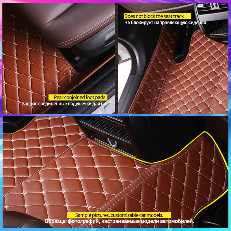 Car Floor Mats Auto Interior Details Car Styling Accessories Carpet For GWM Poer Great Wall Pao Power Ute Cannon 2019-2021 2022