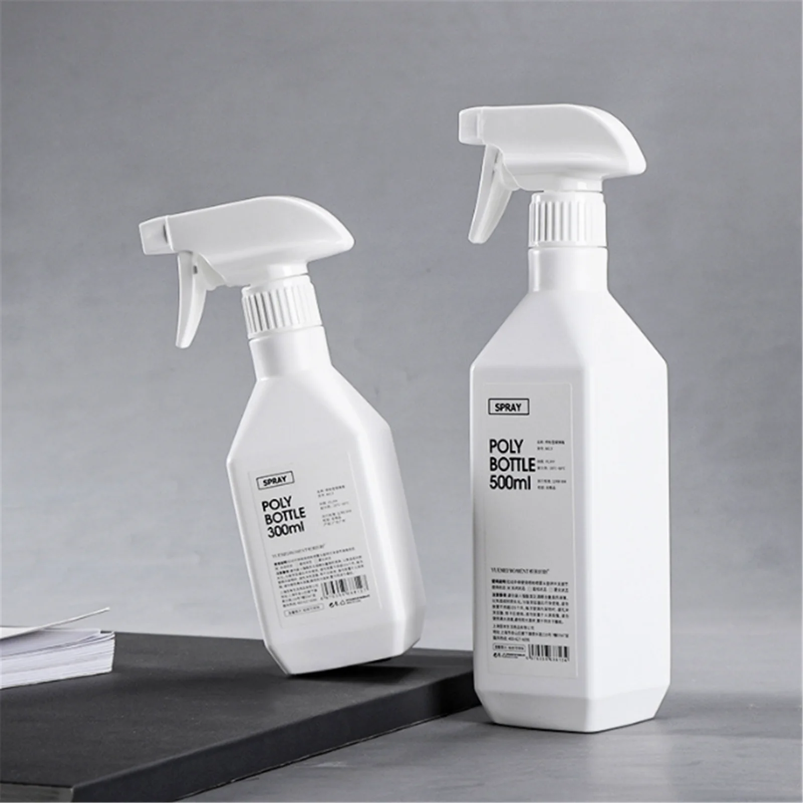 300ml 500ml Large Capacity Spray Bottle Refillable Salon Barber Water Spray Household Gardening Watering Sprayer Pump Bottle NEW