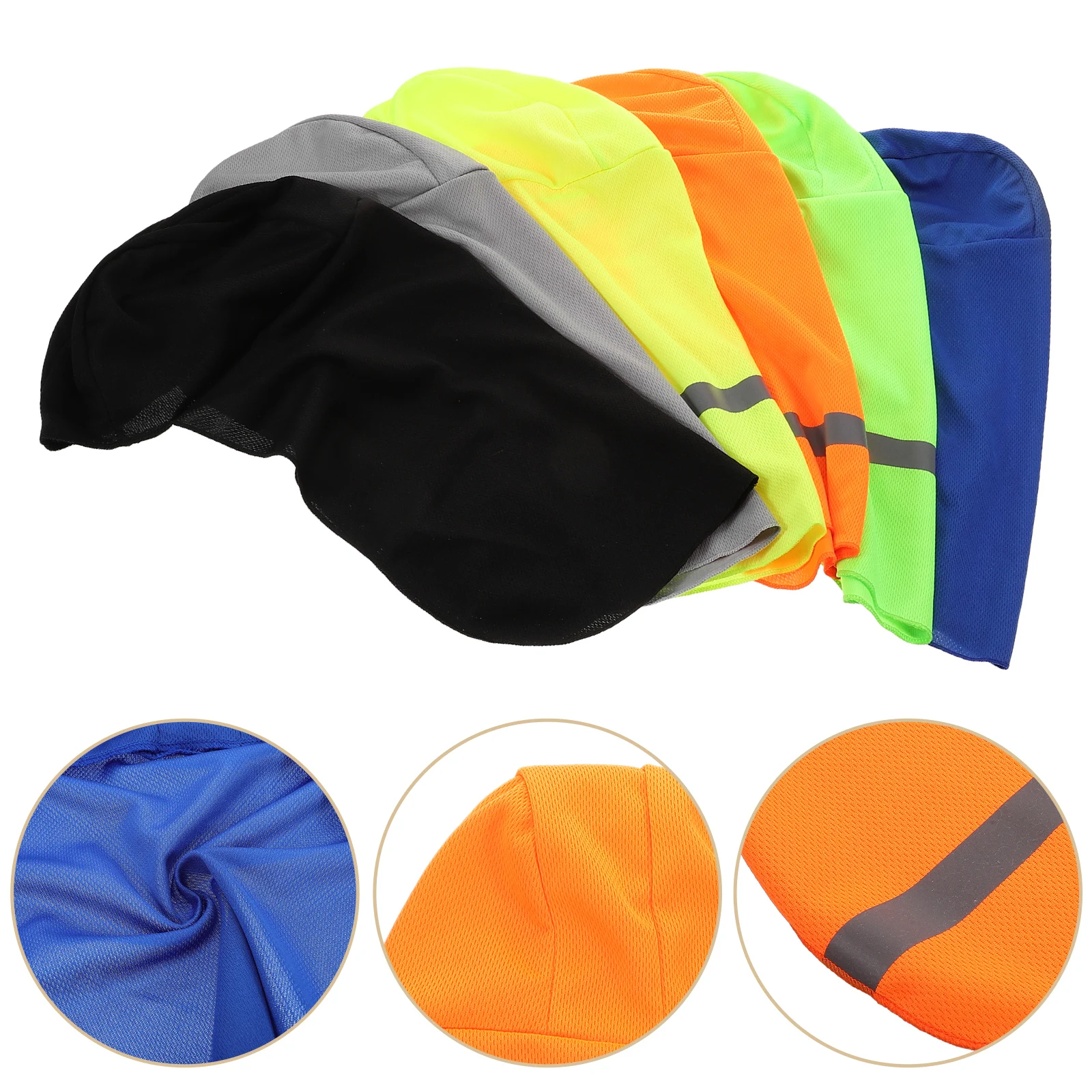 

6 Pcs Neck Drape Sun Protection Hat Children Ultraviolet Light Car Dashboard Decorations