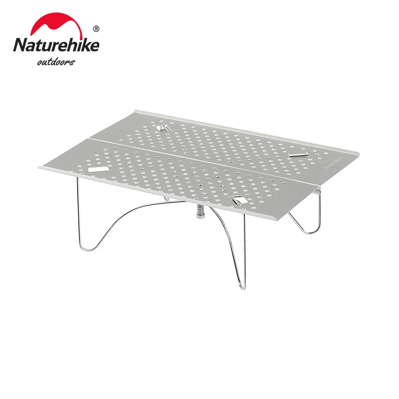 

Naturehike X01 Outdoor Ultralight Folding Table Aluminum Alloy Portable Camping Picnic Hiking Small Tables 30KG Load Bearing
