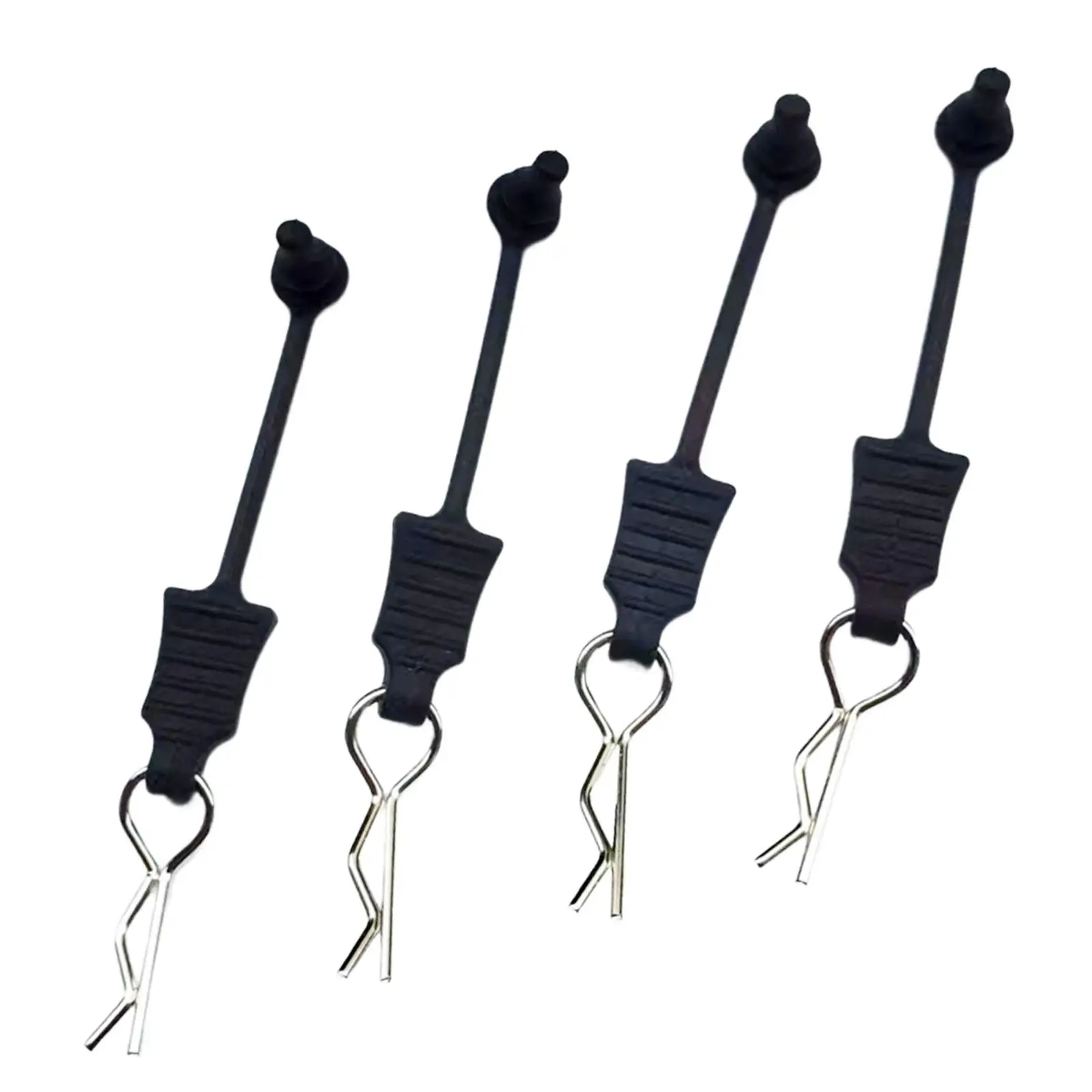 RC Car Tools Accessories Body Clip Pin with Bracket for 1/10 1/8 Crawler Shell Replacement Parts