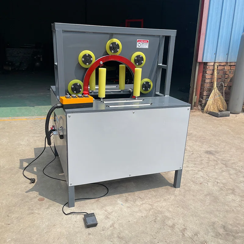 Small Orbital Stretch Wrapper Horizontal Laminating Cabinet Furniture Door Case Packaging Machine for Business & Industrial