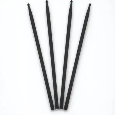 

4pcs Carbon Fiber Drumsticks Lightweight Anti-Slip Grip Durable Percussion Sticks For Practice Portable Drum Accessories