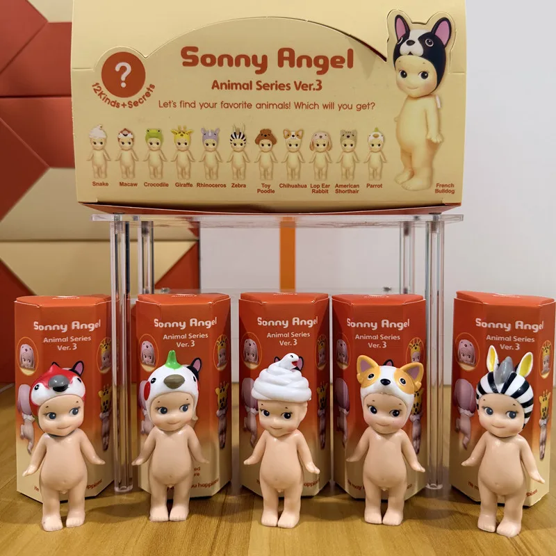 Niedliche Engel-Blindbox-Tierfiguren – Anime-Figuren – Stehende Puppen für Zimmer- oder Bürodekoration – Geburtstags- und Weihnachtsgeschenke – Detail 5