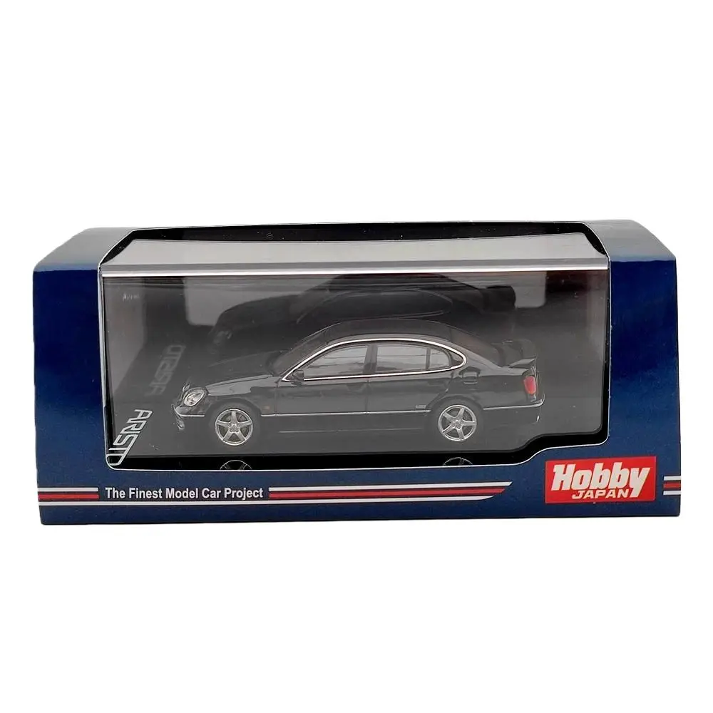 Hobby Japan 1:64 voor ARISTO V300 VERTEX EDITION Zwart HJ641030ABK Diecast Model Auto Miniatuur Collectie Speelgoed Voertuig Modellen
