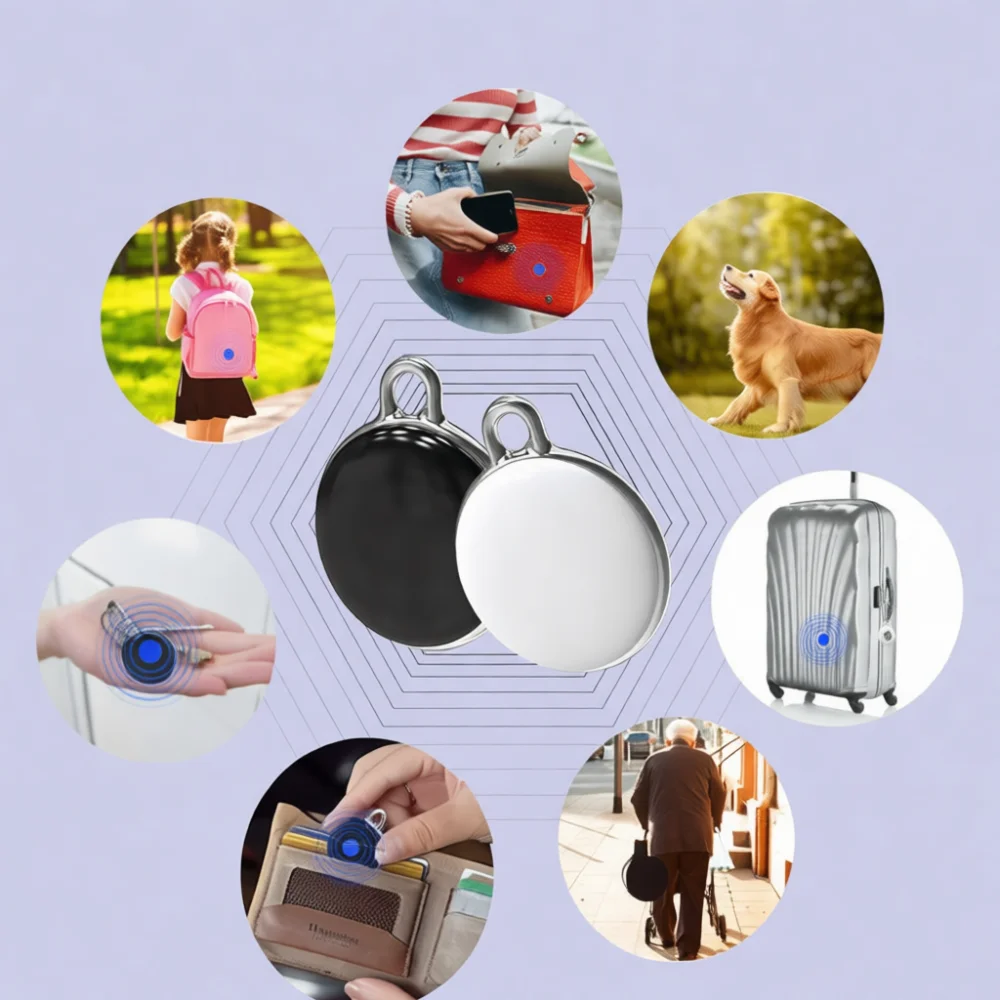 Pet Gps Tracker Collar - Localisateur intelligent Bluetooth pour animaux de