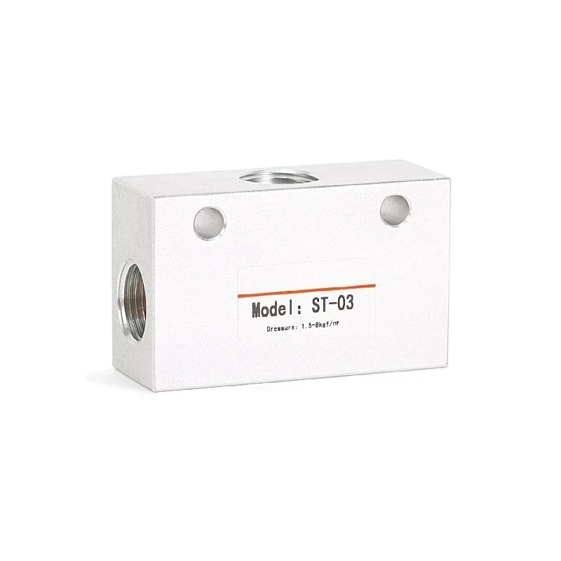 ST Pneumatic Shuttle Valve Flow Control Valve ST-01 ST-02 ST-03 ST-04 Logic Valve G1/8“ G1/4“ G3/8“ G1/2“