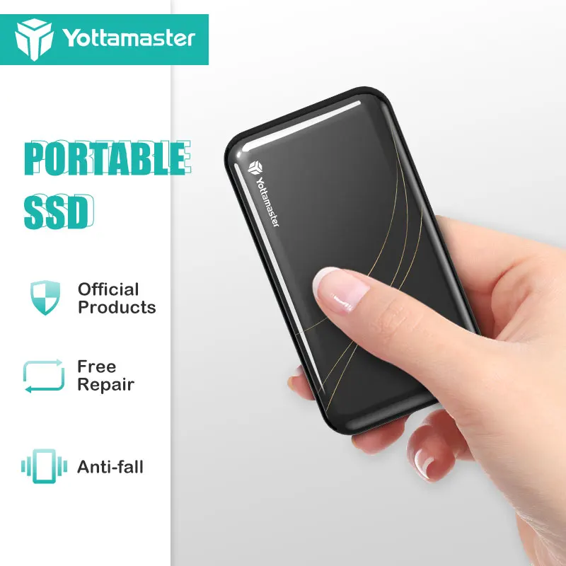 Yottamaster-ラップトップUSb3.2,ポータブルデバイス,512GB,1T,2T,外部用の外部ステータス,Play Station,pc,mac,ipadと互換性があります