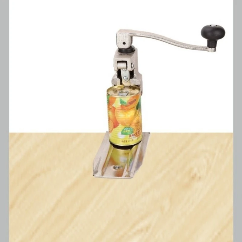 Commercial desktop rotary can opener, can knife, hotel desktop multi-function quick lid screwdriver, can and bottle opener