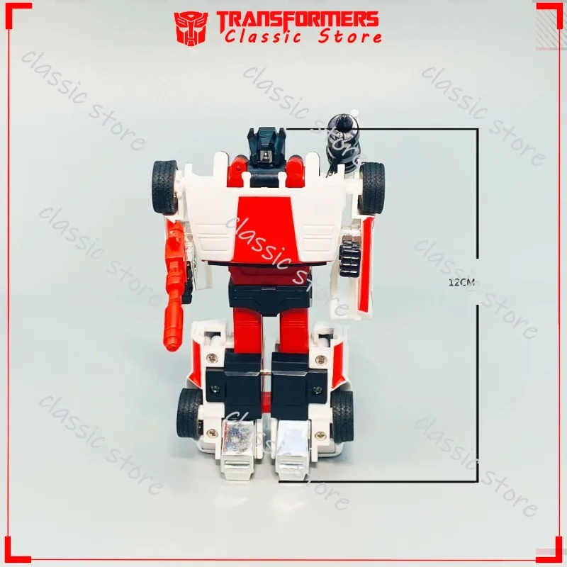 ในสต็อกคลาสสิก Transformers ของเล่น G1 Reissue KO Edition Red Alert Cybertron Autobots Action Figures ของขวัญสะสม