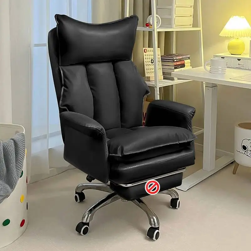 

Wheels Office Chair Comfortable Designer Living Room Kitchen Relaxing Office Chair Bedroom Office Chair Nordic Library Furniture
