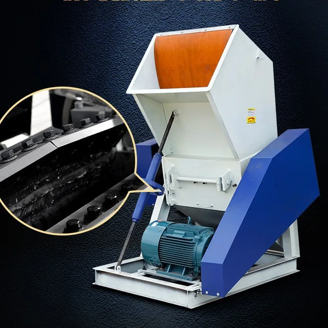 Nieuwe dubbele as versnipperaar machine voor het verpletteren van banden Gebruikte auto motorfiets afvalband recycling rubberen plastic versnipperaar in de uitverkoop