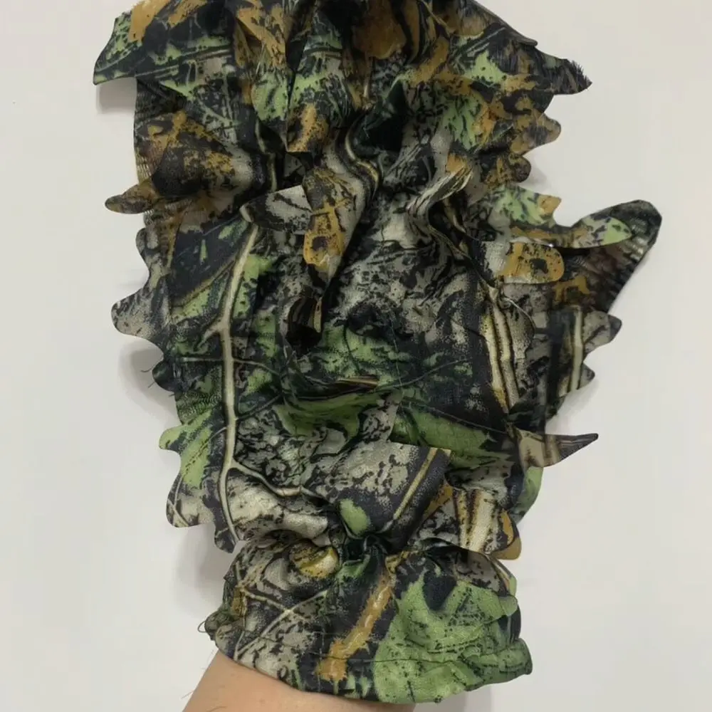 Effective 3D Bionic Leafy Camo Gear Breathable Polyester Tactical Hunting Suit Lightweight Simulation Apparel For Bird Watching
