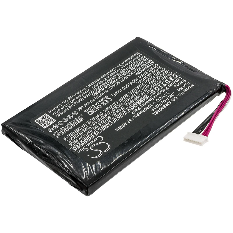 Replacement Battery for Autel  Maxisys MS906BT, Maxisys MS906TS, MS906BT, MS906S, MS906TS MLP4670B1P 3.7V/mA