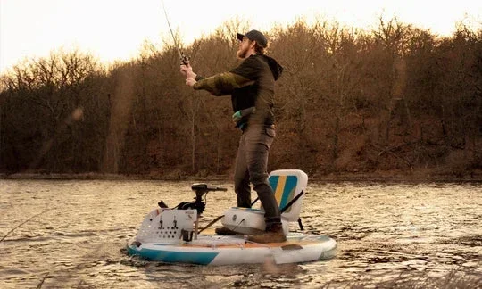 OEM مخصص مقعد واحد بمحركات قارب صغير مستدير قطرة غرزة قارب صيد قابل للنفخ لبحيرة النهر