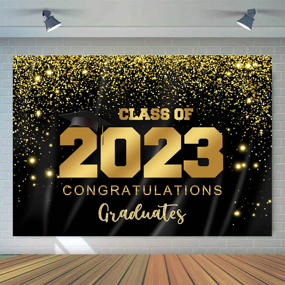 Mocsicka Class of 2023 Graduation Photography Background Congratulations Graduates Backdrop Studio Photoshoot Props Photo Booth