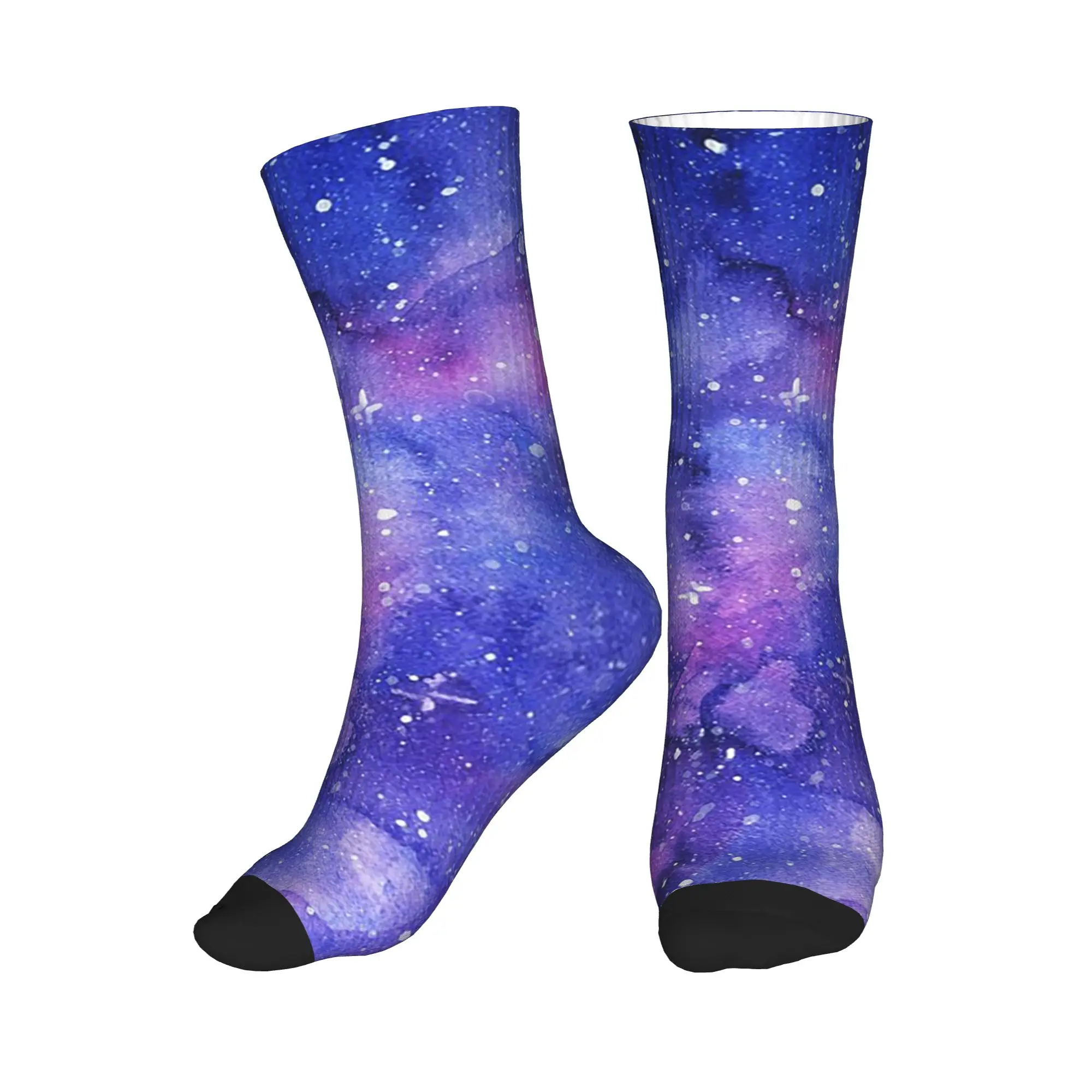 

Носки All Seasons Space Galaxy Constellation Sport средней длины, супермягкие носки в стиле хип-хоп для мужчин и женщин