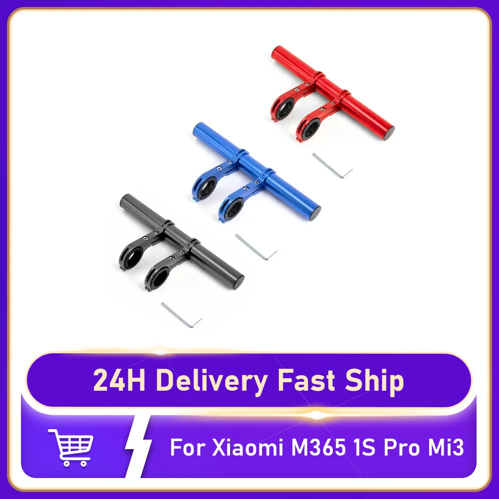 

Aluminum Alloy Racks Handlebar Extender for Xiaomi M365 Mi3 Pro2/4 Electric Scooter Extension Mount Holder Durable Accessories
