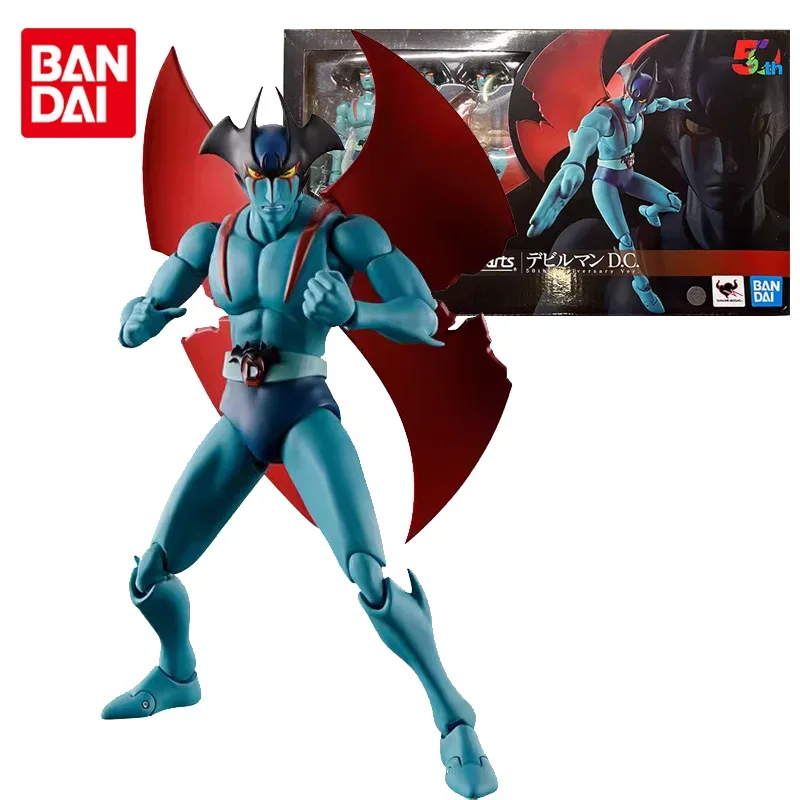 

Bandai Original SHF デビルマン D.C. AKIRA FUDOU DEVILMAN 50th Anniversary Ver Anime Action Figure Toys For Boys Girls Children Gifts