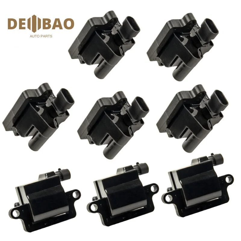 

12570553 12558693 8 PCS Ignition Coil For CHEVROLET TAHOE SUBURBAN For GMC YUKON For Hummer H2 For CADILLAC ESCALADE UF271