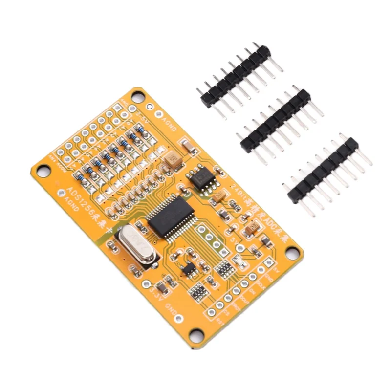 

B04C-AD-Precision 24-битный ADC8 Road ADS1256 Модуль аналого-цифрового преобразования сбора данных Adc