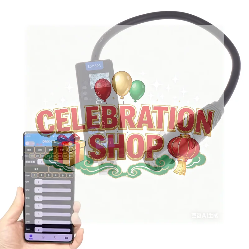 

USB-RMD-DMX Мобильное приложение DMX Dialer Сценический светильник Беспроводной Bluetooth DMX-контроллер Инструмент поддерживает только устройства Android