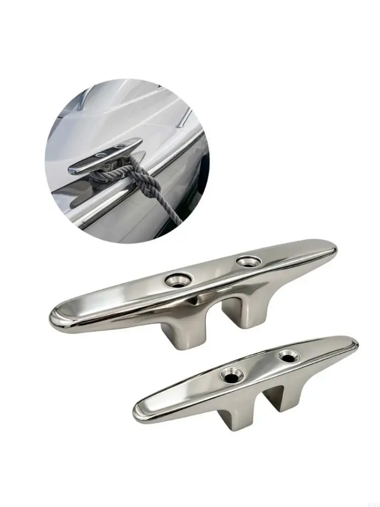 Short Leg Eye Plate Cleat 4.5 Inch 316 Stainless Steel Tool for Marine Hardware R6FB
