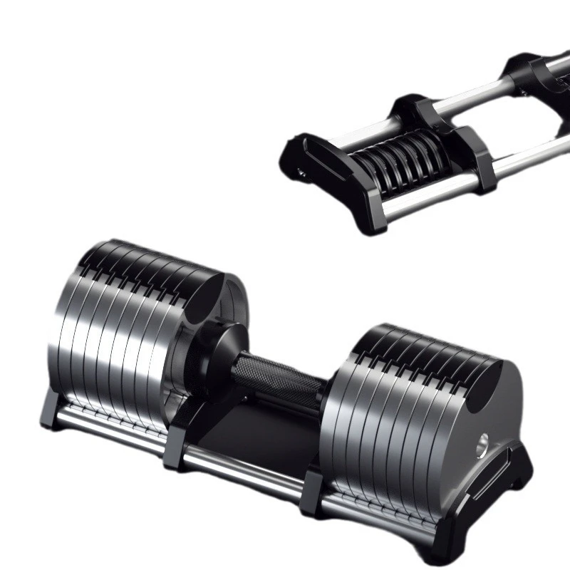 

Adjustable, Dumbbell, Steel, Quick Adjustable, Plating, Gym, Household, Equipment Set