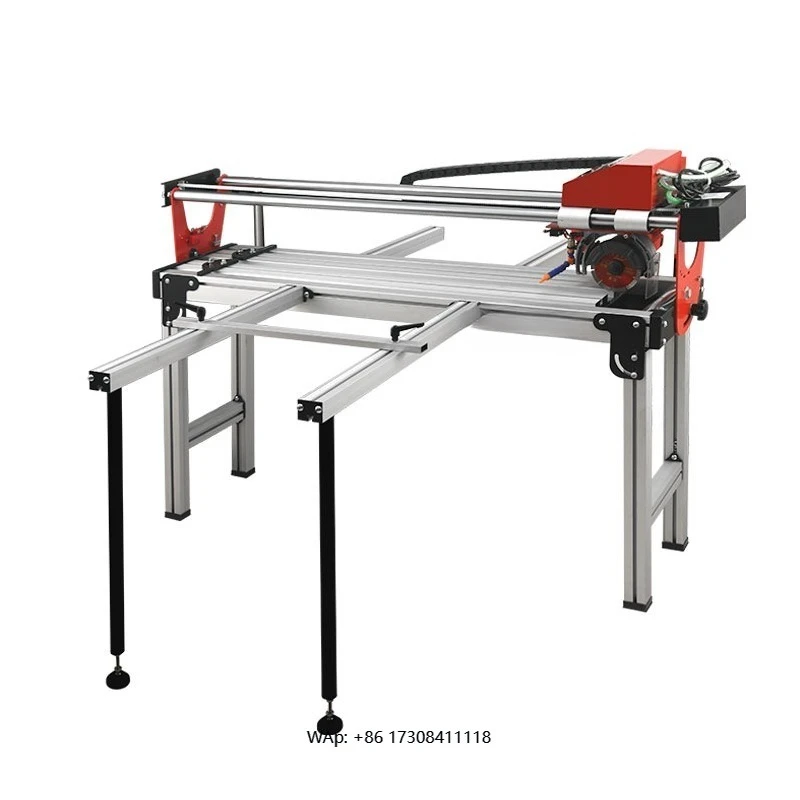 آلة قطع الرخام والجرانيت الأوتوماتيكية 3KW تنسيق كبير باستخدام الحاسب الآلي 45 درجة أداة منشار خالية من الغبار