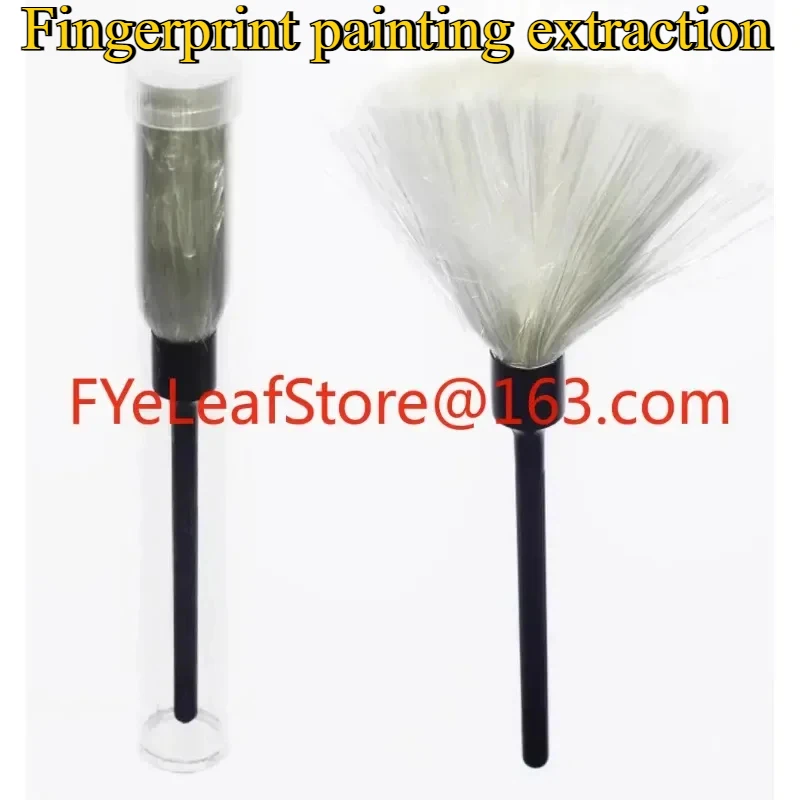 Glass fiber fingerprint display brush palm print fingerprint painting extraction