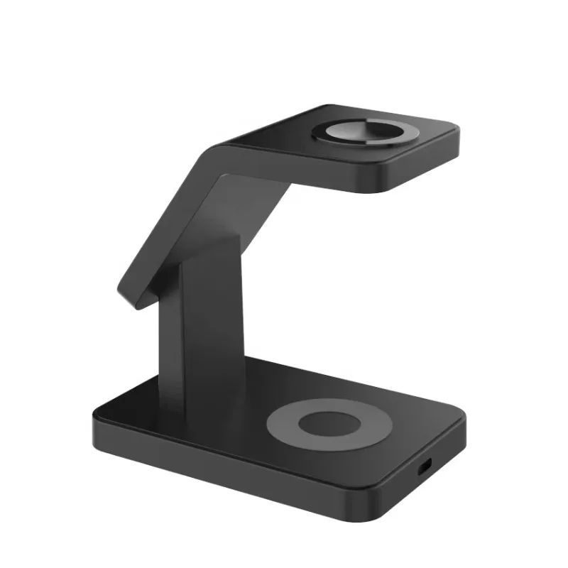 Hot Sale Good Price Three-in-One Multi Function Desktop Charger Stand Bracket Mobile Phone Wireless Charger for Watch Headset