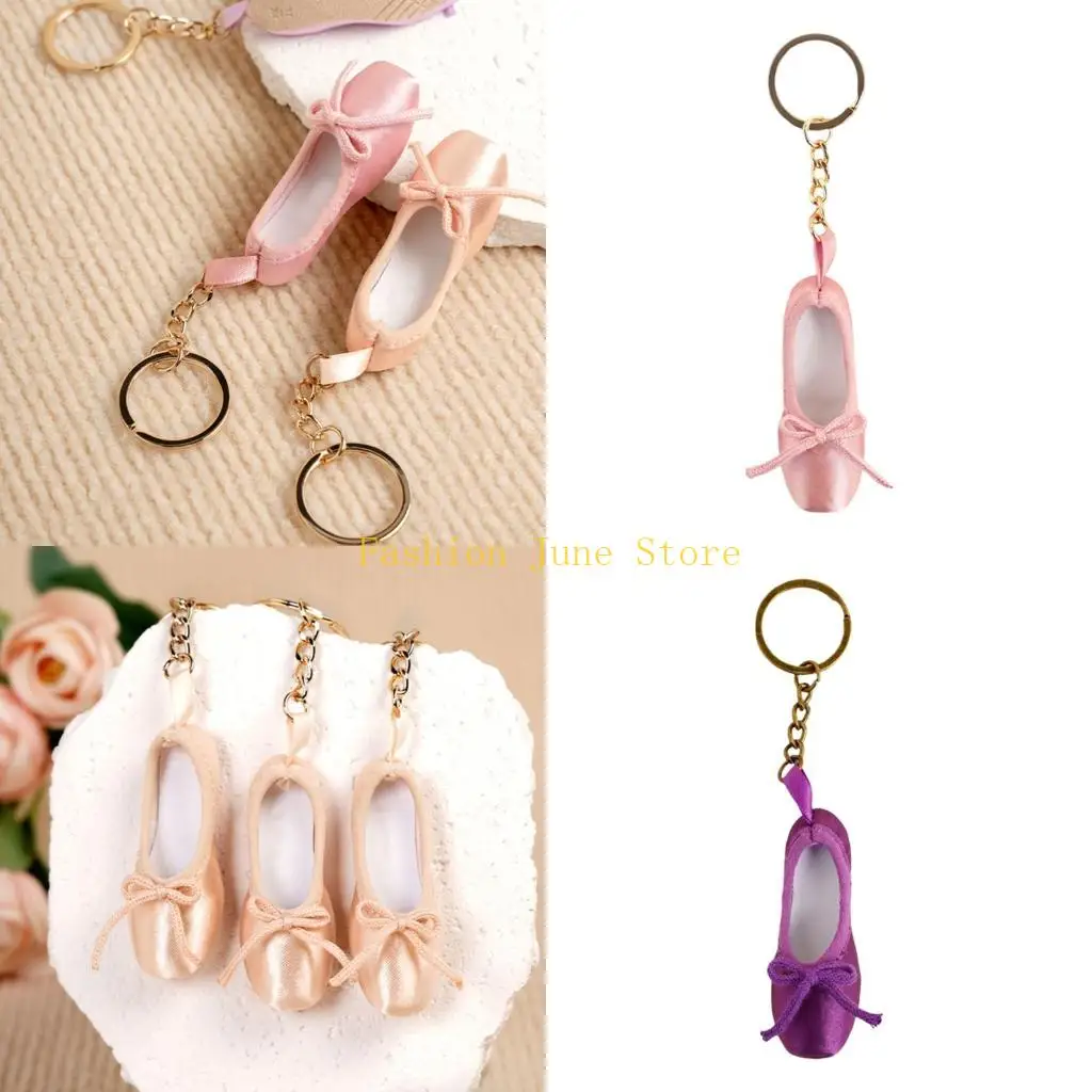 N5KA Delicate Dance Shoe Holder Miniature Ornament Perfect For Purse Charm
