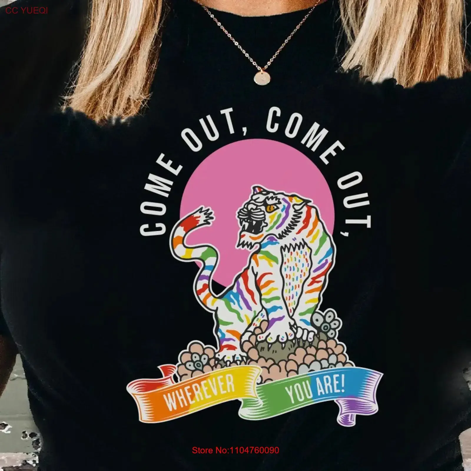 National Coming Out Day T Shirt Gay Pride LGBTQ Equality LGBT Ally March vintage Washed fashion Casual Top For Everyday Wear