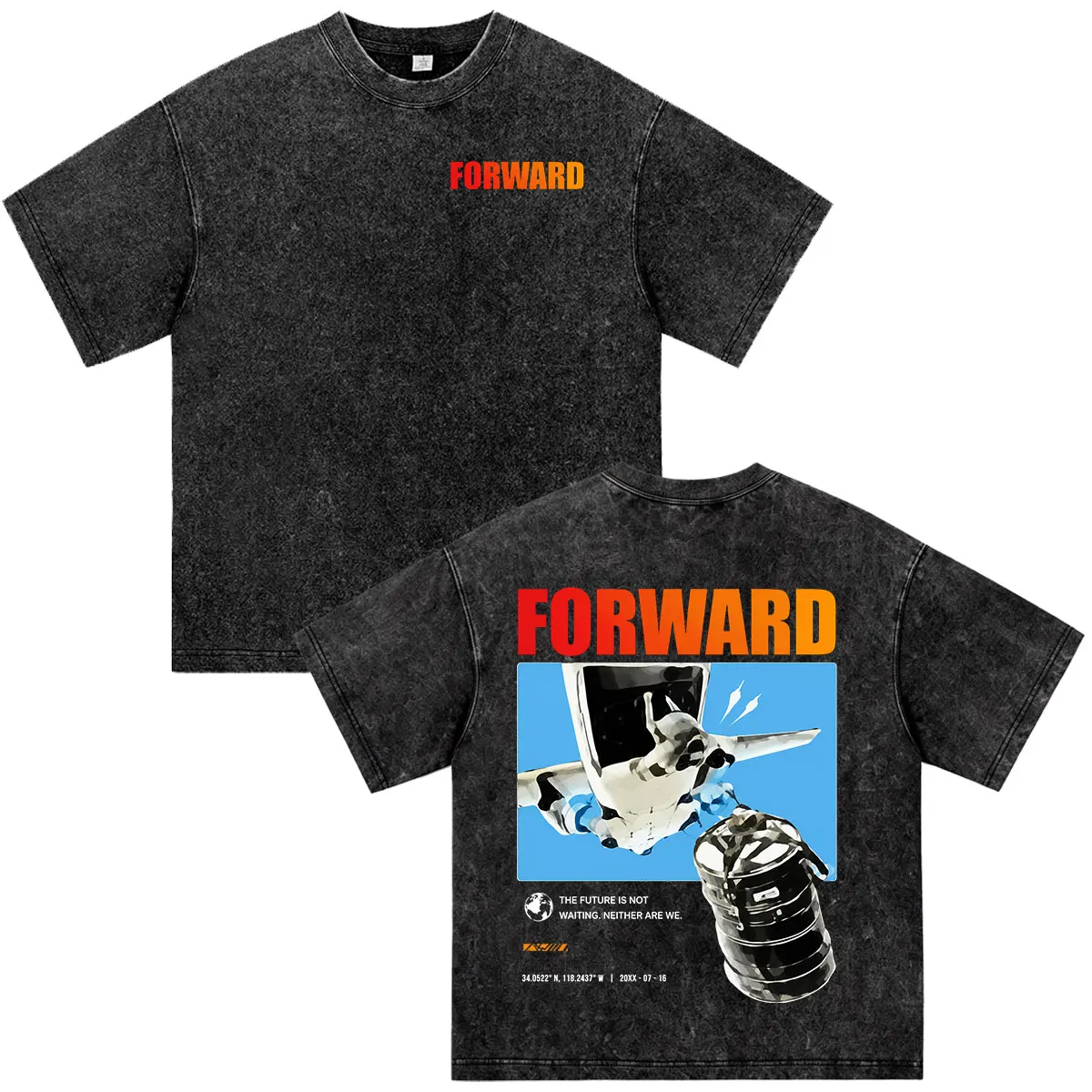 Forward Observations Group — Tactical Helmet Dual-Sided T-Shirt — Washed Black S19c8a81d8de34e86b1b5d85333a516f8M
