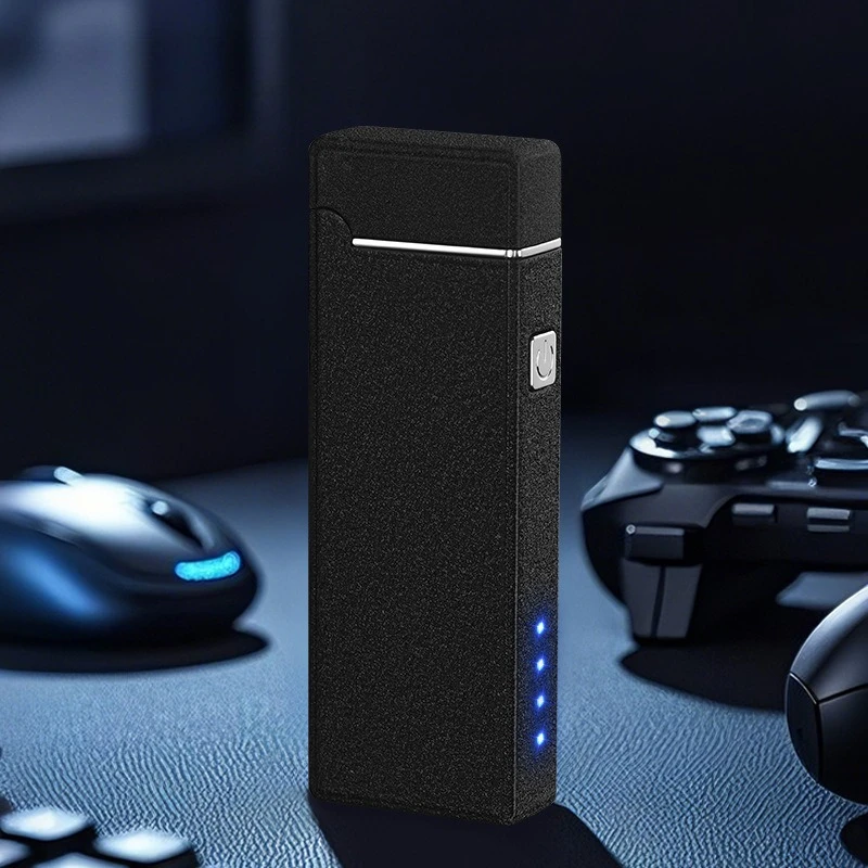 Dual Arc USB Rechargeable Windproof Lighter, High-end Creative and Personalized Windproof Smart Cigarette Lighter