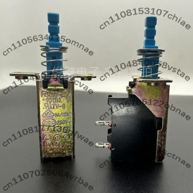 5pcs FH KDC-A04-10 (B) TV-8 10A self-locking power switch amplifier speaker button