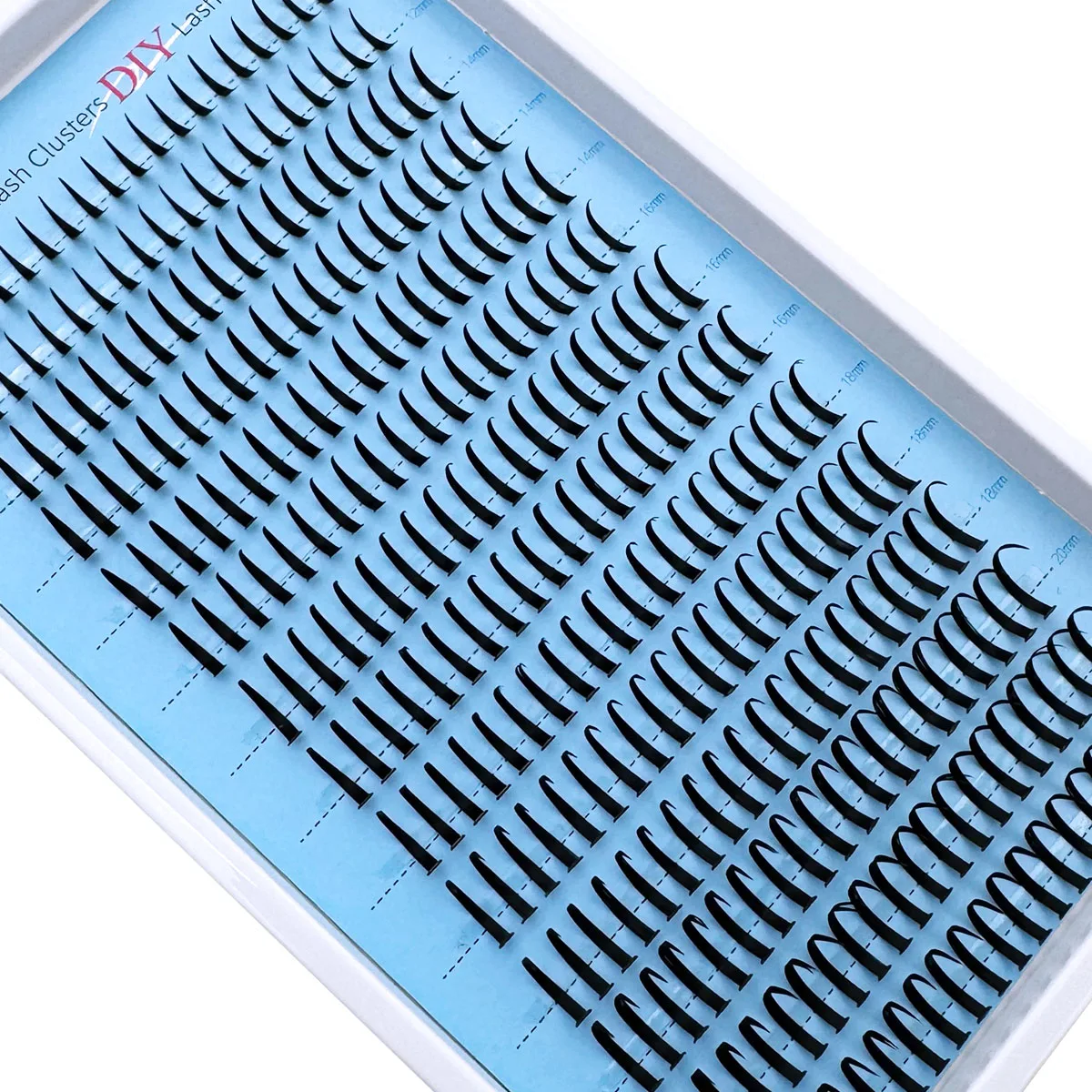 Spikes/80D/100D/Reusable Individual Segmented False Eyelashes Wispy&Ultra Soft 12-20MM DIY Eyelash Extension At Home